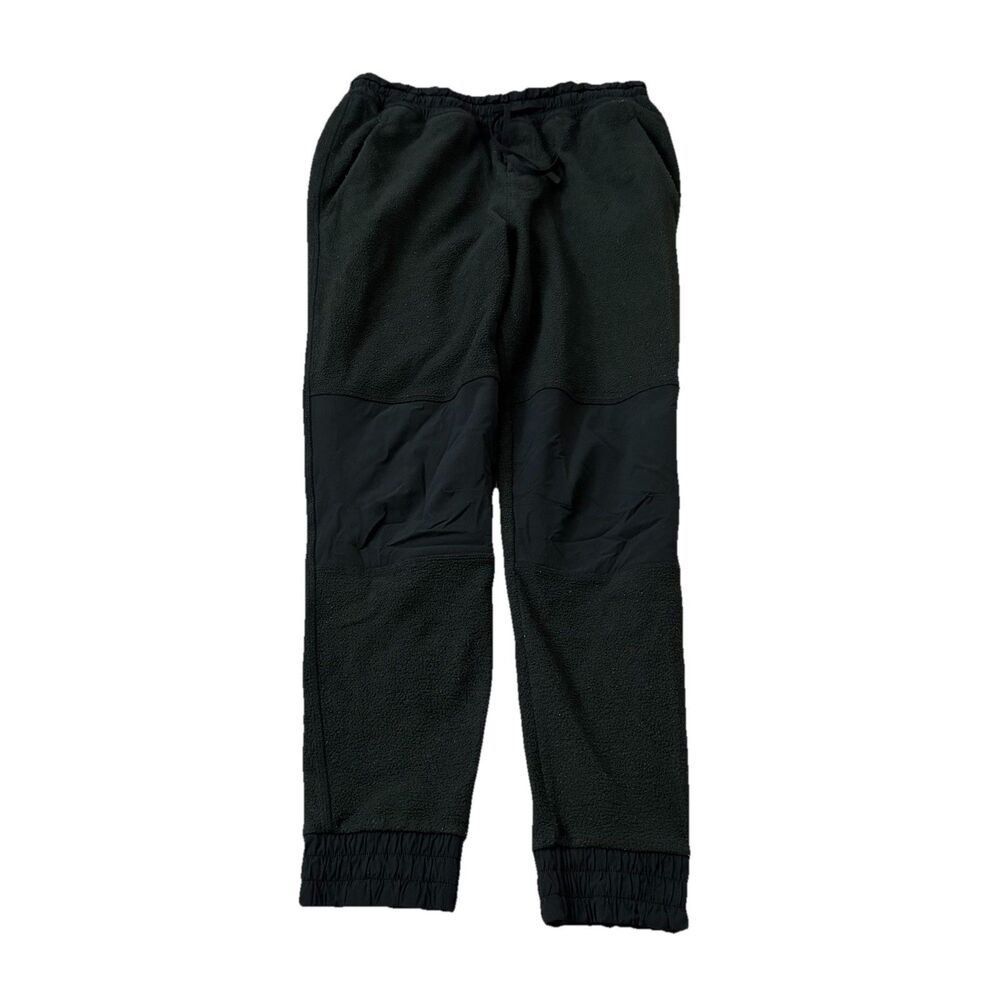 Cotopaxi Fleece Jogger Pants Mens Medium Black Outdoor Cozy Drawstring Pocket